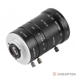 Zoomovací objektiv 10mp 12-36mm cs c nástavec pro cctv kamery
