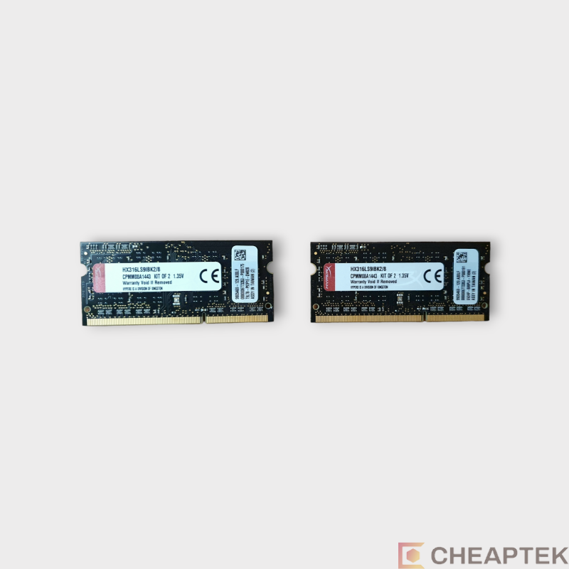 RAM Kingston SODIMM DDR3L 8GB 1600MHz CL9 HX316LS9IBK2/8 RAM Kingston SODIMM DDR3L 8GB 1600MHz CL9 HX316LS9IBK2/8