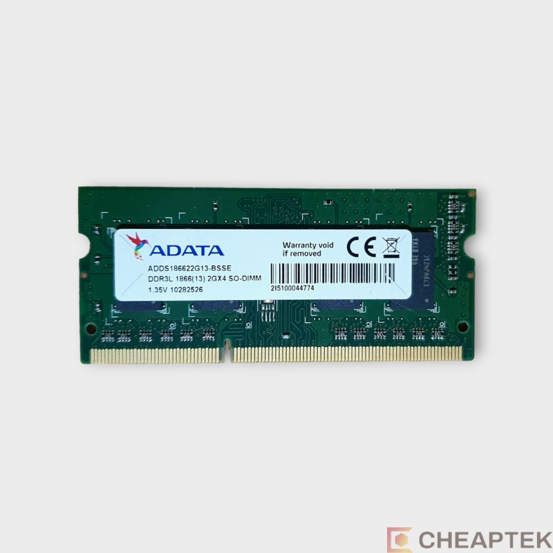 RAM ADATA ADDS186622G13-BSSE DDR3L 1866(13) 2Gx4 SO-DIMM RAM ADATA ADDS186622G13-BSSE DDR3L 1866(13) 2Gx4 SO-DIMM