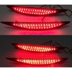 VW Golf VII 7 LED světla do zadního nárazníku místo původních