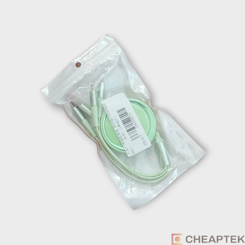 Rolovací 3v1 USB kabel - 1,2 m, kompatibilní s Micro USB Rolovací 3v1 USB kabel - 1,2 m, kompatibilní s Micro USB