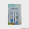 4pcs Heads Model EBS-17A for Oral-B Toothbrushes