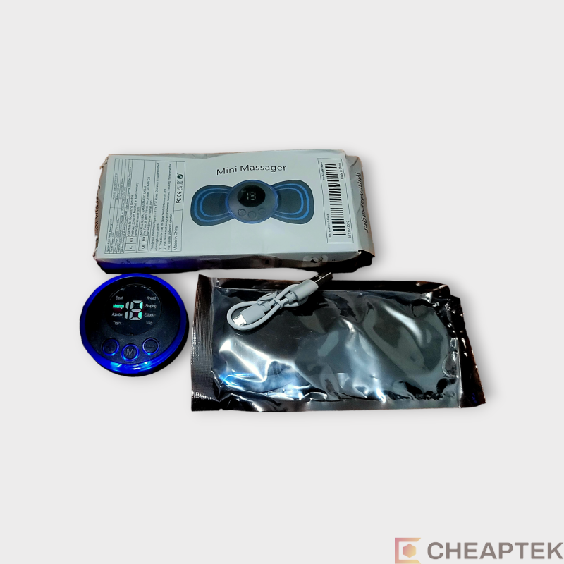 Massage Device for Back and Muscle Electro-Stimulation Massage Device for Back and Muscle Electro-Stimulation