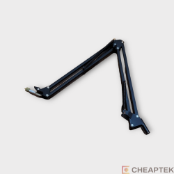 360° nastavitelný, kovový stojan na mikrofon