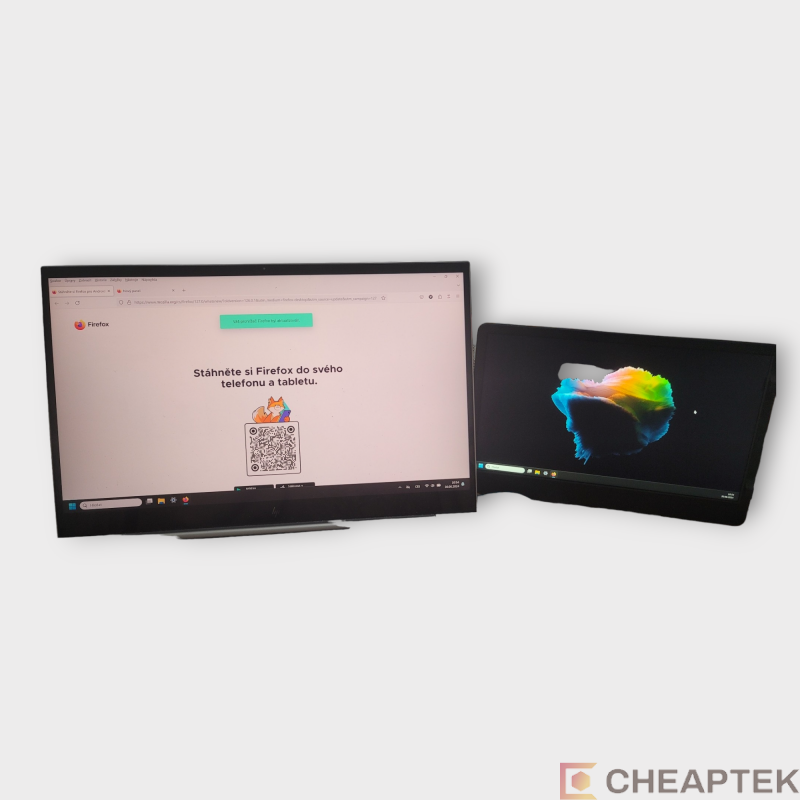 12" Duální monitor pro notebooky 1920*1080 HD IPS LCD Dvojitý 12" Duální monitor pro notebooky 1920*1080 HD IPS LCD Dvojitý