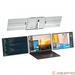 REALZA přenosný duální monitor pro notebook - 14", 1920 x 1200
