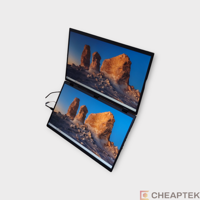 UPERFECT UStation Delta Plus duální monitor – 18,5", 1920×1080 UPERFECT UStation Delta Plus duální monitor – 18,5", 1920×1080